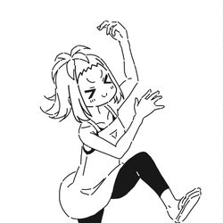 This is a pixiv picture whose title is わっほい.