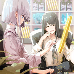 This is a pixiv picture whose title is 特別授業.
