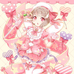This is a pixiv picture whose title is かすみんの魔法、先輩にかけちゃいますよ？.