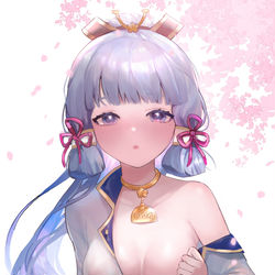 This is a pixiv picture whose title is Ayaka.