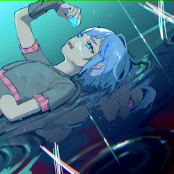 This is a pixiv picture whose title is Arcane.