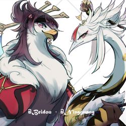 This is a pixiv picture whose title is 北凝鳥.
