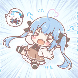 This is a pixiv picture whose title is ラミィ先輩❄.