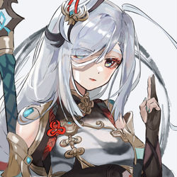 This is a pixiv picture whose title is Shenhe.