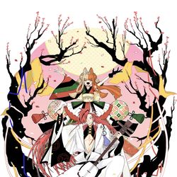 This is a pixiv picture whose title is めでためでたの大団円.