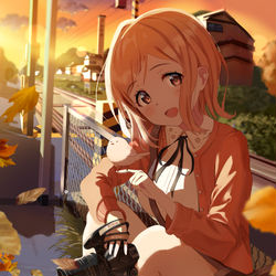 This is a pixiv picture whose title is 櫻木真乃.