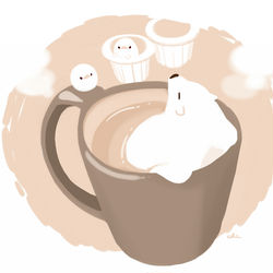 This is a pixiv picture whose title is マグカップバスタイム.