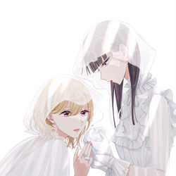 This is a pixiv picture whose title is 「君にまた会いたい」.