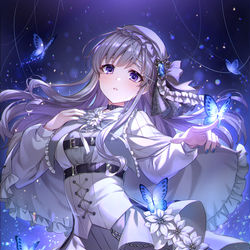 This is a pixiv picture whose title is 霧子🦋.