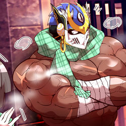 This is a pixiv picture whose title is 主人公「シヴァ！遅れてごめんね。待っ、」.
