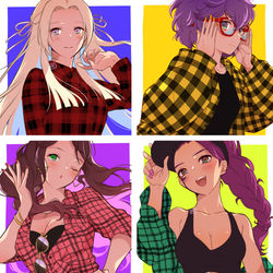 This is a pixiv picture whose title is 黒鷲らくがきまとめ.