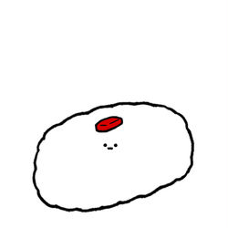 This is a pixiv picture whose title is no.1487 『 冬毛のしゃり 』.