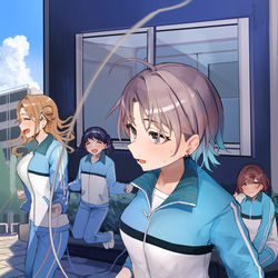 This is a pixiv picture whose title is 夢翔び.