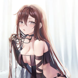 This is a pixiv picture whose title is 虞美人センパイ.
