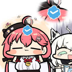 This is a pixiv picture whose title is Elite Miko.