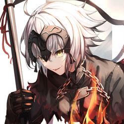 This is a pixiv picture whose title is ジャンヌ・ダルク　オルタ.