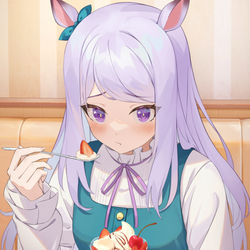 This is a pixiv picture whose title is メジロマックイーン.