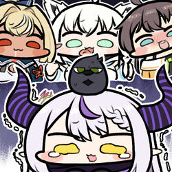 This is a pixiv picture whose title is ラプラス・ダークネス.