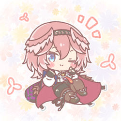 This is a pixiv picture whose title is 鷹嶺ルイちゃん🥀.