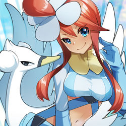 This is a pixiv picture whose title is フウロ.