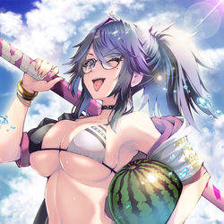 This is a pixiv picture whose title is 水着kson総長.