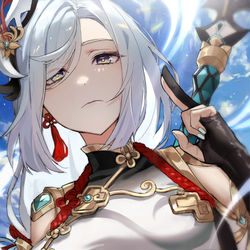 This is a pixiv picture whose title is 🦢.