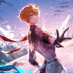 This is a pixiv picture whose title is タルタリヤ.