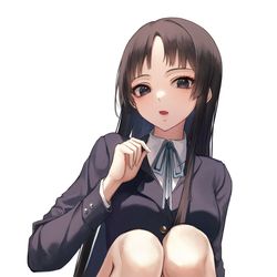 This is a pixiv picture whose title is 秋山 澪.