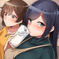 This is a pixiv picture whose title is 飲み蒼龍.