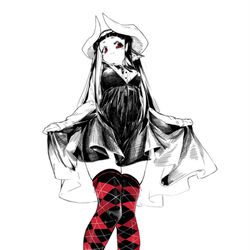 This is a pixiv picture whose title is ニーハイの日.