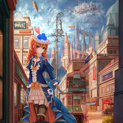 This is a pixiv picture whose title is Handmade Cities.