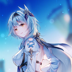 This is a pixiv picture whose title is 优菈.