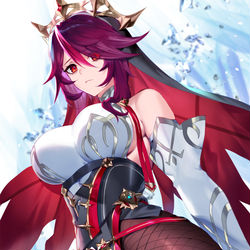 This is a pixiv picture whose title is ロサリア.