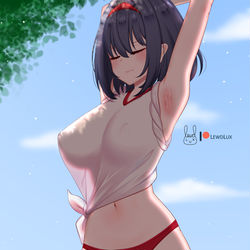 This is a pixiv picture whose title is Kronii.