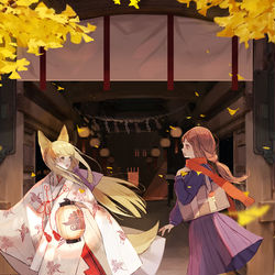 This is a pixiv picture whose title is 誰ぞ彼時迷子.