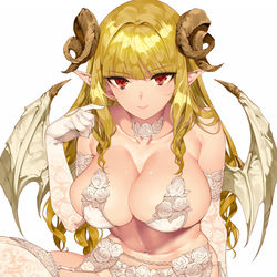 This is a pixiv picture whose title is 悪魔っ娘は.