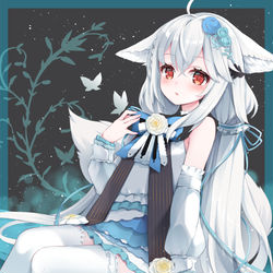 This is a pixiv picture whose title is 桜田シロ.