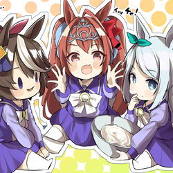 This is a pixiv picture whose title is 我がトレセンのちっちゃい子たち.