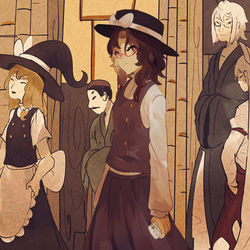 This is a pixiv picture whose title is modern girl.