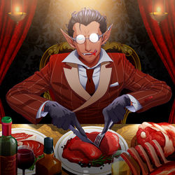 This is a pixiv picture whose title is デミウルゴス.