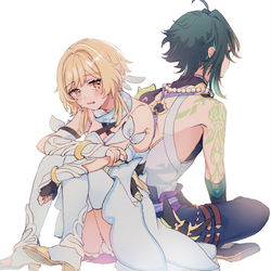 This is a pixiv picture whose title is 原神ついろぐ5.