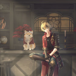 This is a pixiv picture whose title is 原神絵2.