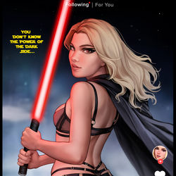 This is a pixiv picture whose title is Aroma Vader....