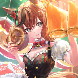 This is a pixiv picture whose title is ディアンドルネイチャ.