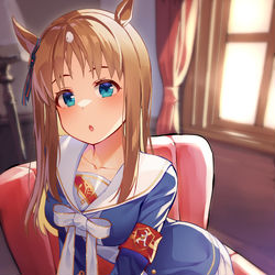 This is a pixiv picture whose title is グラスワンダー.