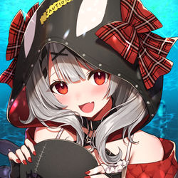 This is a pixiv picture whose title is 沙花叉クロヱちゃん.