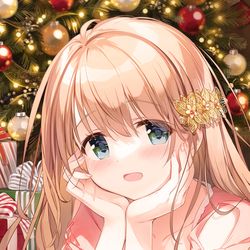 This is a pixiv picture whose title is サンタさん、くるかなぁ…？.