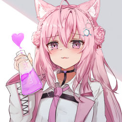 This is a pixiv picture whose title is 博衣こより.
