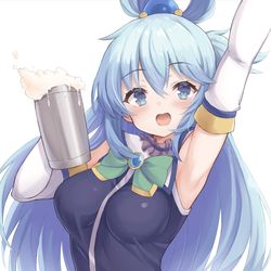 This is a pixiv picture whose title is アクア様.