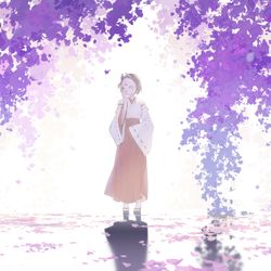 This is a pixiv picture whose title is 我如朝露.